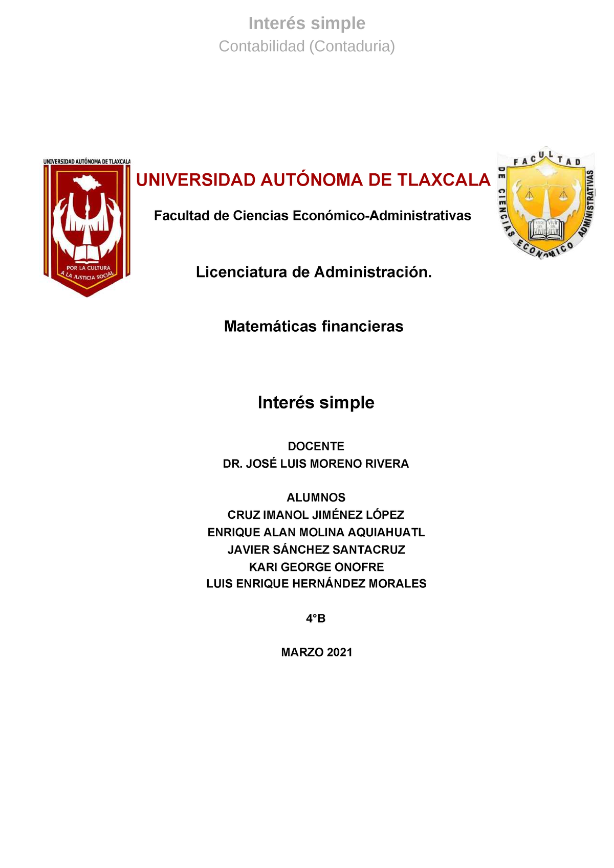 Interes-simple Compress - Matemática Financiera - UPN - Studocu