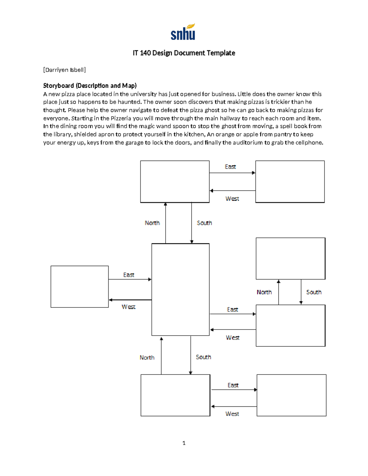 IT 140 Project - Submission examples - IT 140 Design Document Template ...