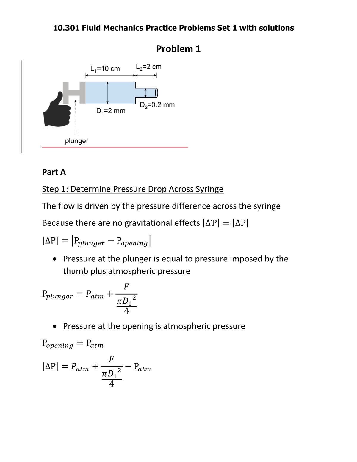fluid mechanics problem solving using matlab pdf