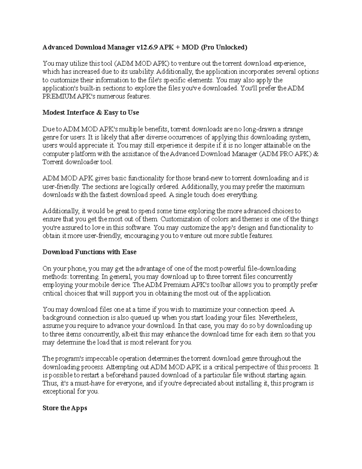 Advanced Download Manager v12 - 6 APK + MOD (Pro Unlocked) You may ...