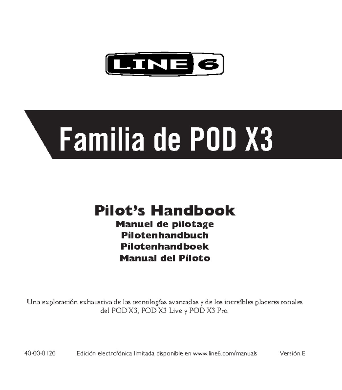 Pod 2.0 Pilotenhandbuch Pdf : POD Go Manuals – YVOHE