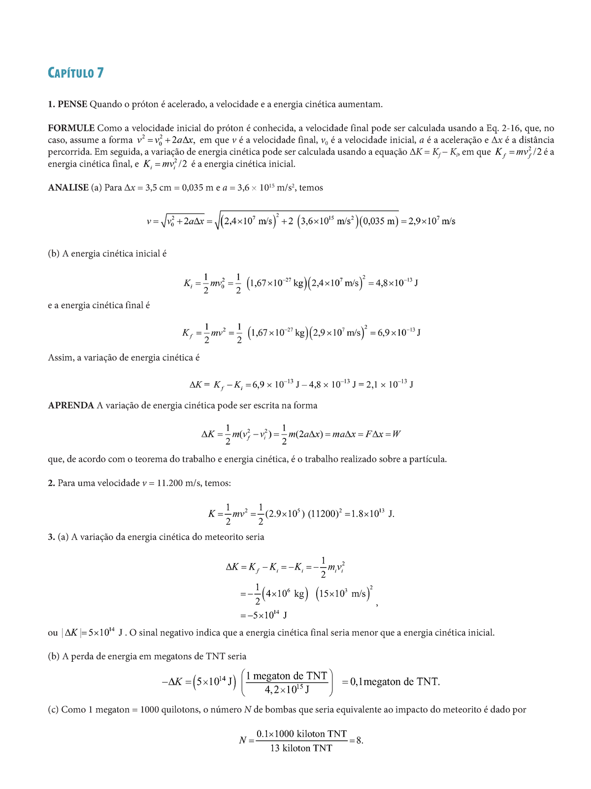 Exercícios Resolvidos Do Livro Fundamentos De Física Do Halliday E ...