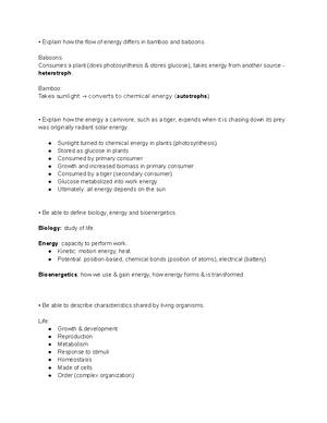 Cell chemistry - Bioenergetics notes - Define element and atom. Element ...