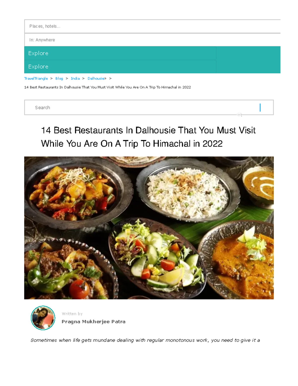 14 Restaurants In Dalhousie That You Should Visit In 2022