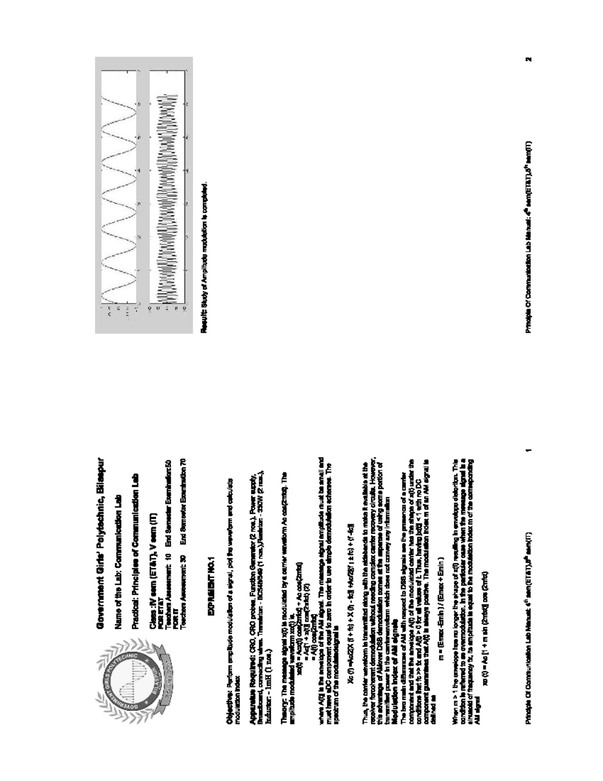 object oriented programming - Electronics and Telecommunication ...