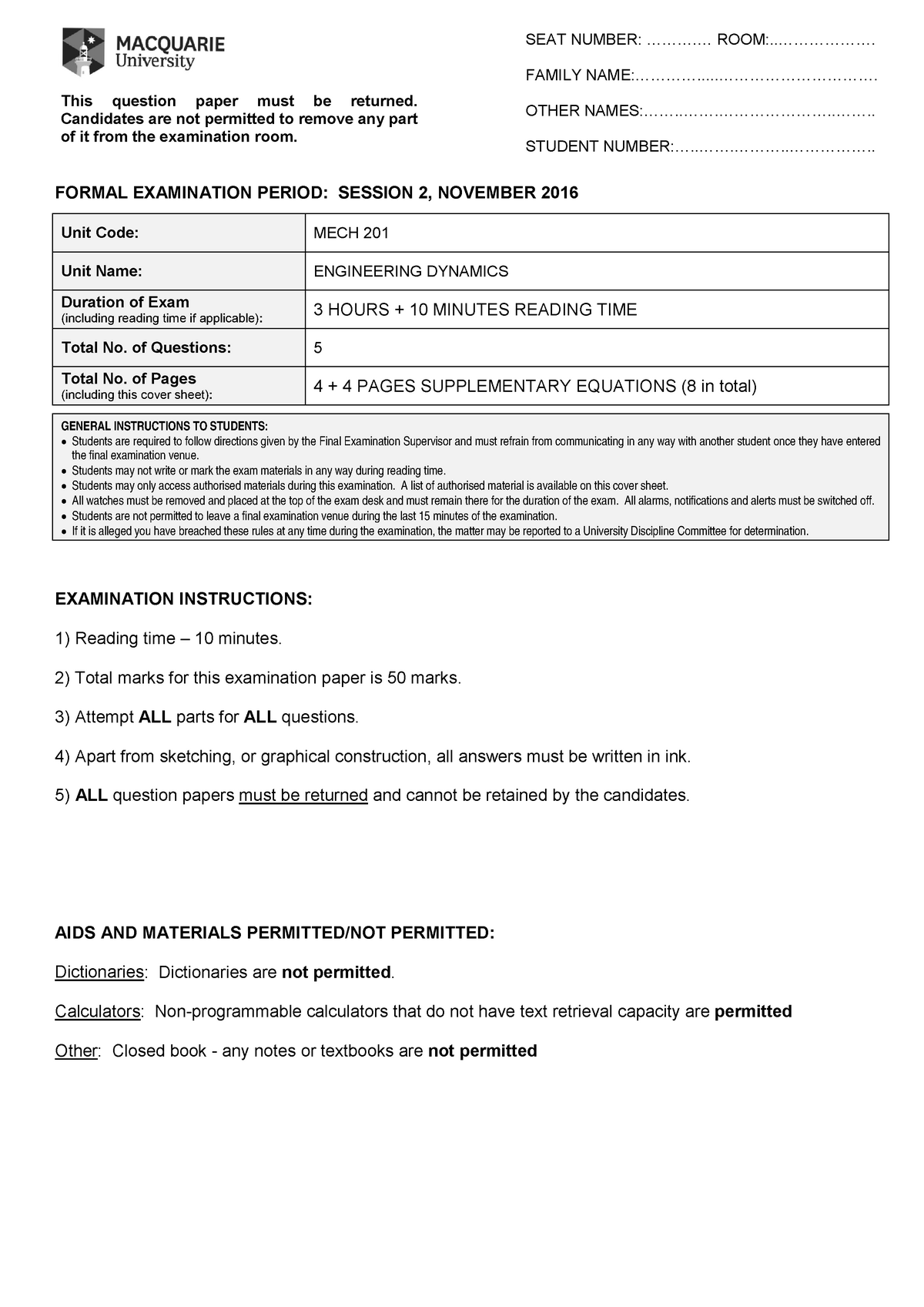 exam-2016-questions-seat-number-room-family-name