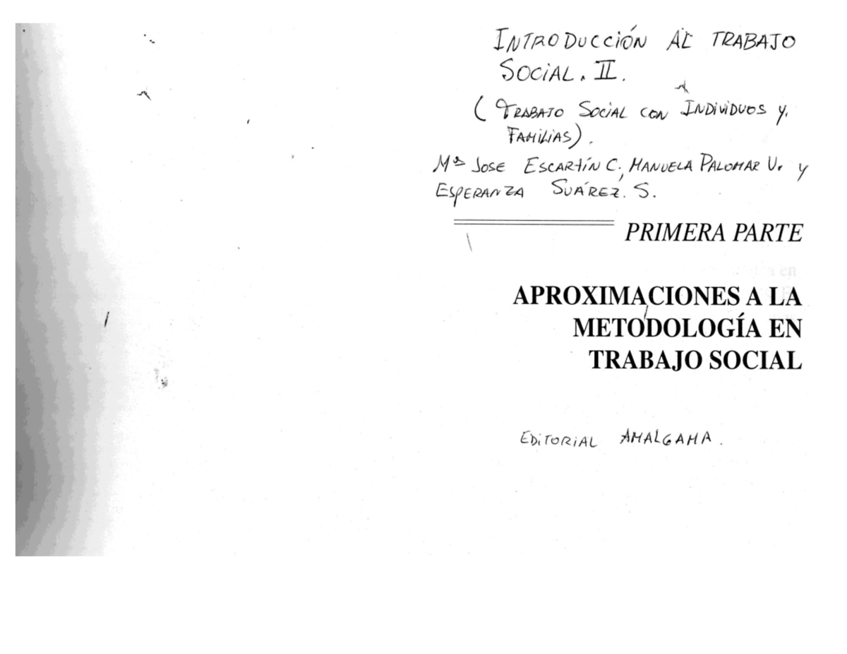 Aproximaciones A LA Meodología EN Trabajo Social (1) (1) (1