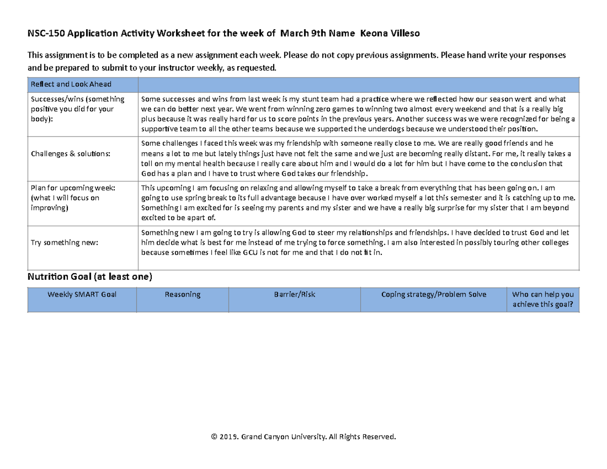 Application Activity March 9th - NSC-150 Applica/on Ac/vity Worksheet ...