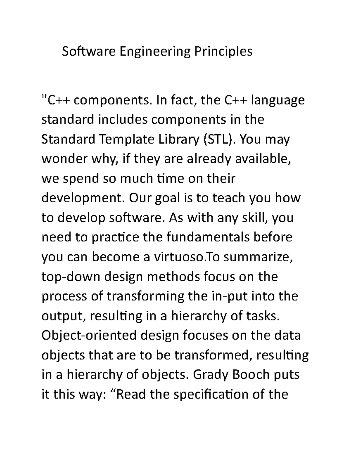 DS23 - Data Structure Notes - Software Engineering Principles "C++ ...