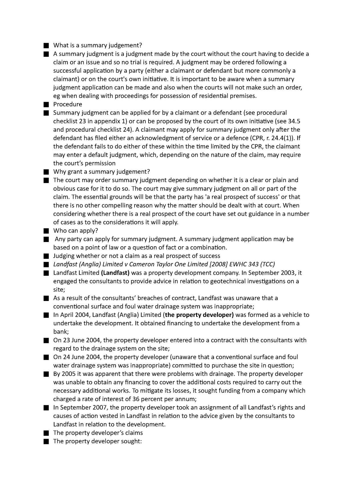 lecture-4-what-is-a-summary-judgement-what-is-a-summary-judgement