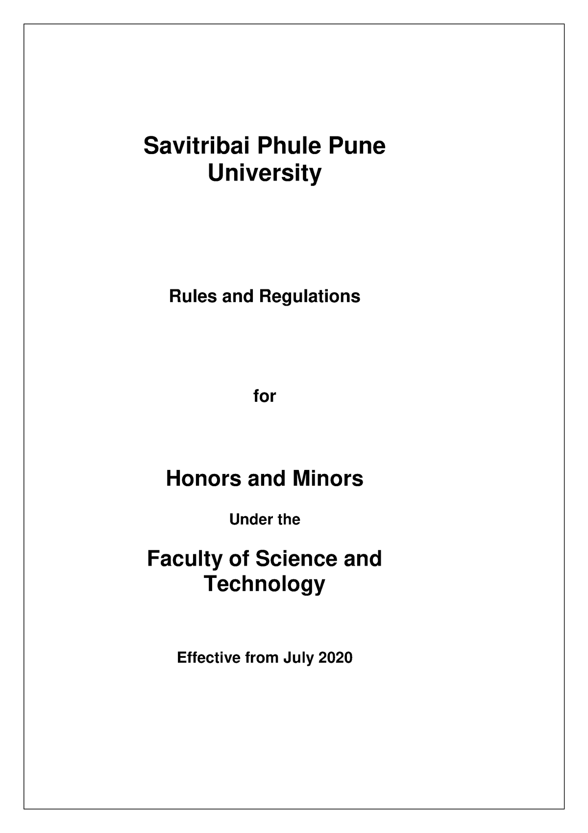 phd guide recognition rules pune university