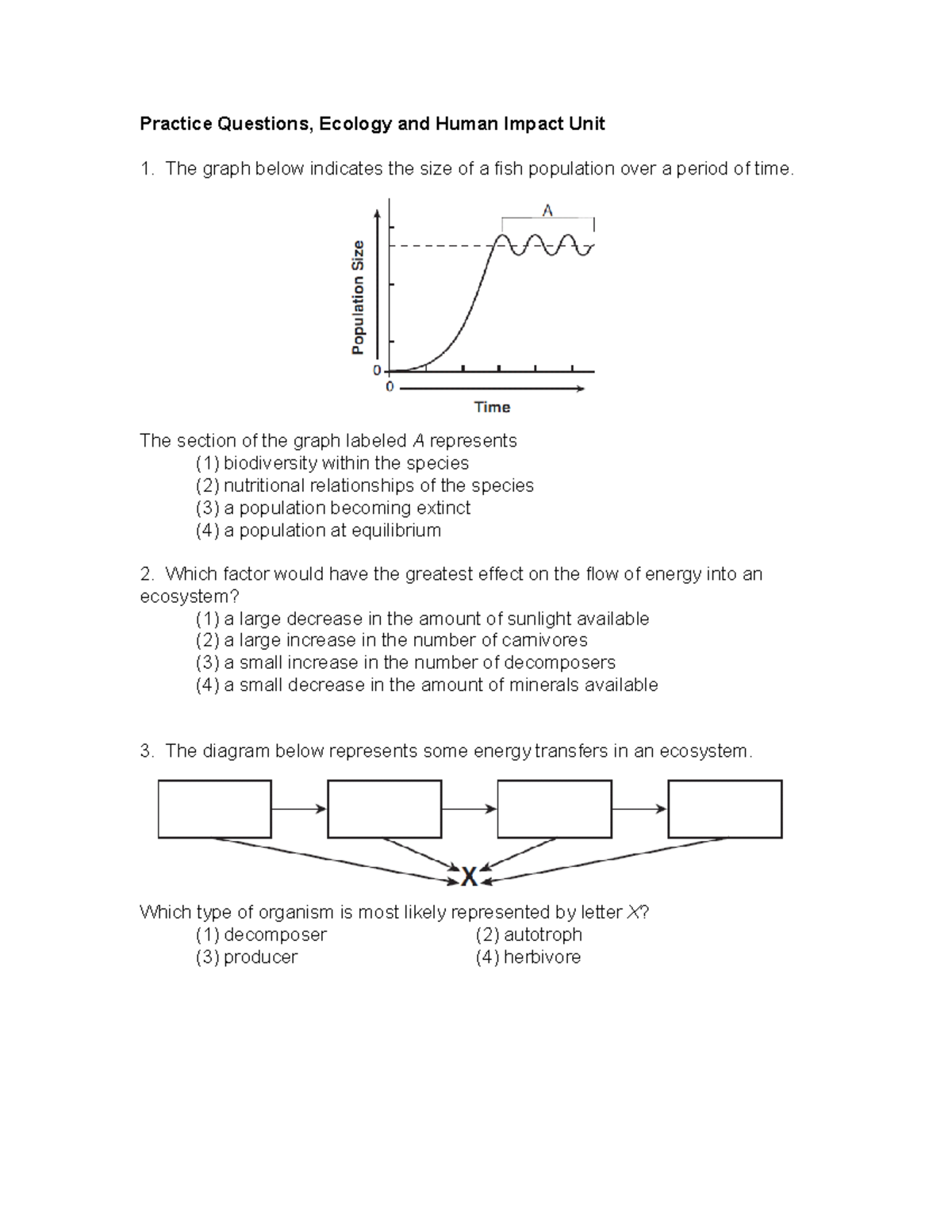 ecology-and-human-impact-review-questions-practice-questions-ecology