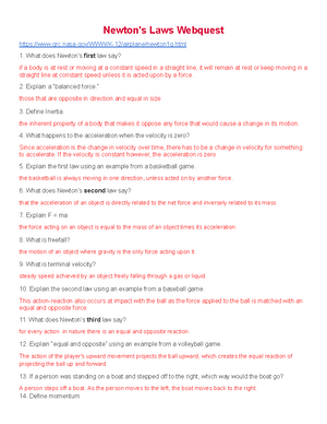 AP Physics 1 FR Newtons Third Lawand Free Body Diagrams+(1)+ - 1. A ...