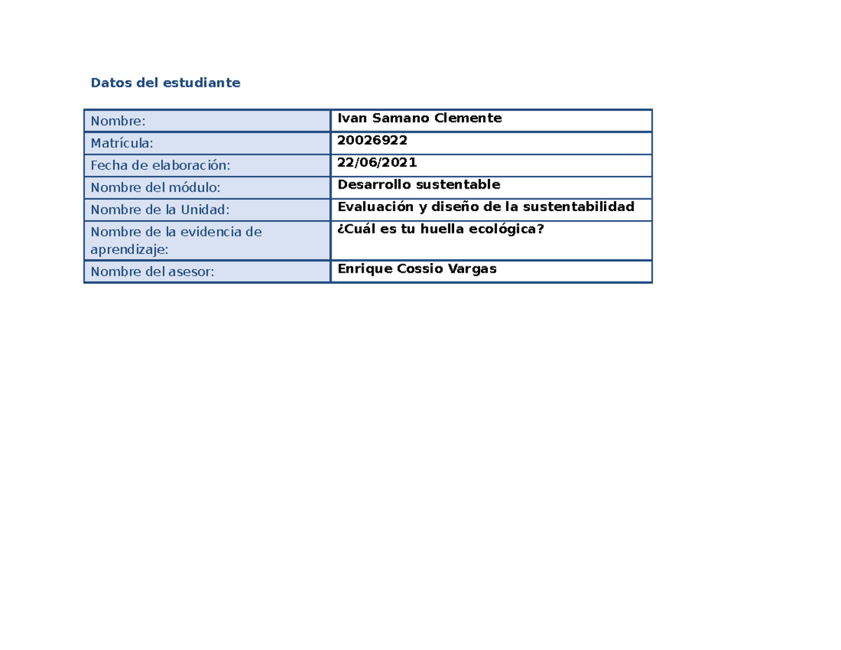 Samano Ivan Cuadro sinóptico problemas ambientales - Datos del ...