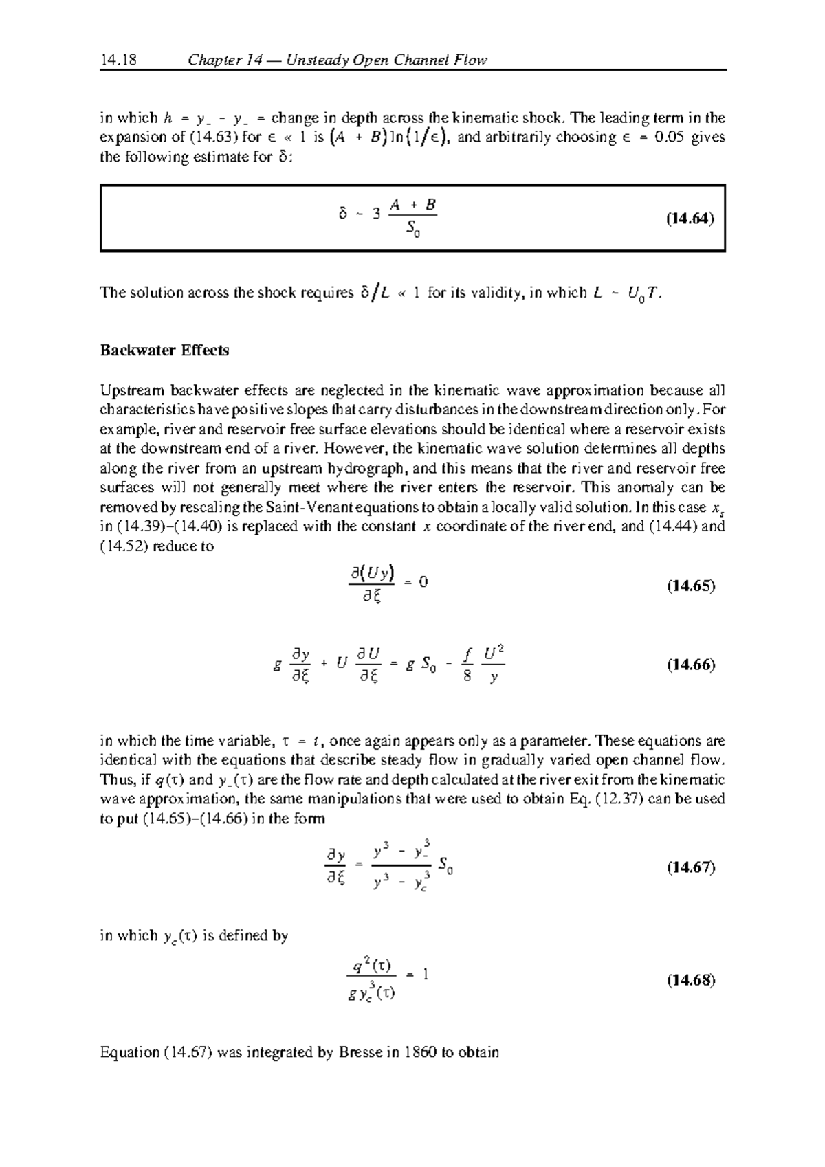 Fluid Mechanics for Civil Engineers - Department of Civil Engineering ...