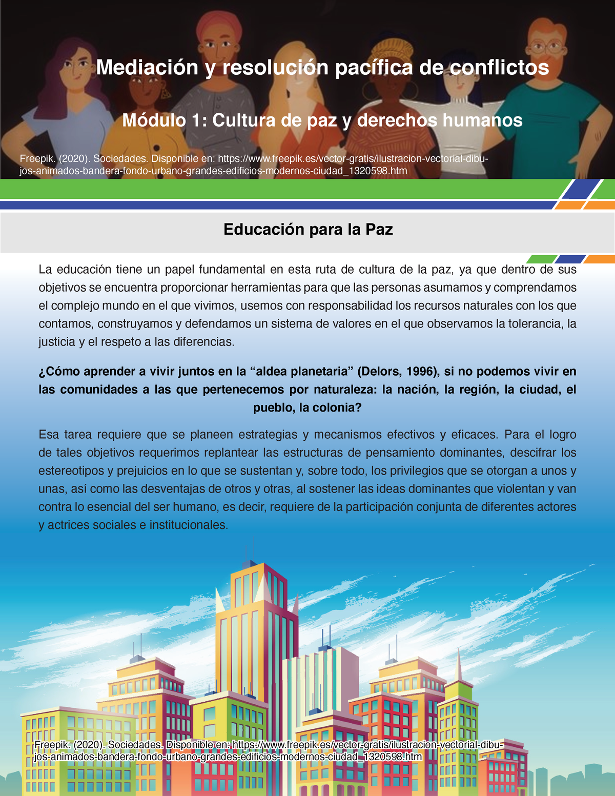 Educacion Para La Paz - Material De Curso Cndh - Mediación Y Resolución ...