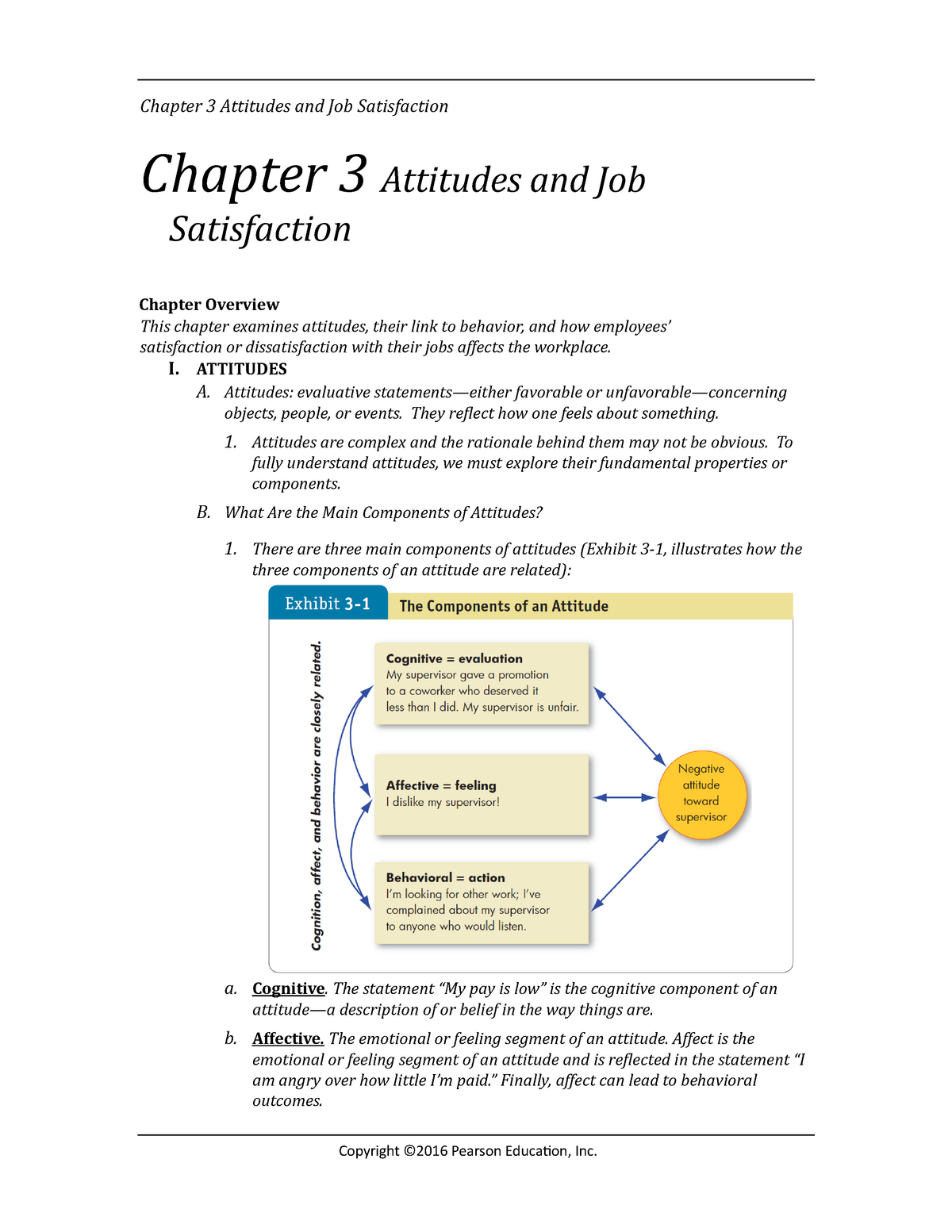 ch-03-summary-organizational-behavior-chapter-3-attitudes-and-job