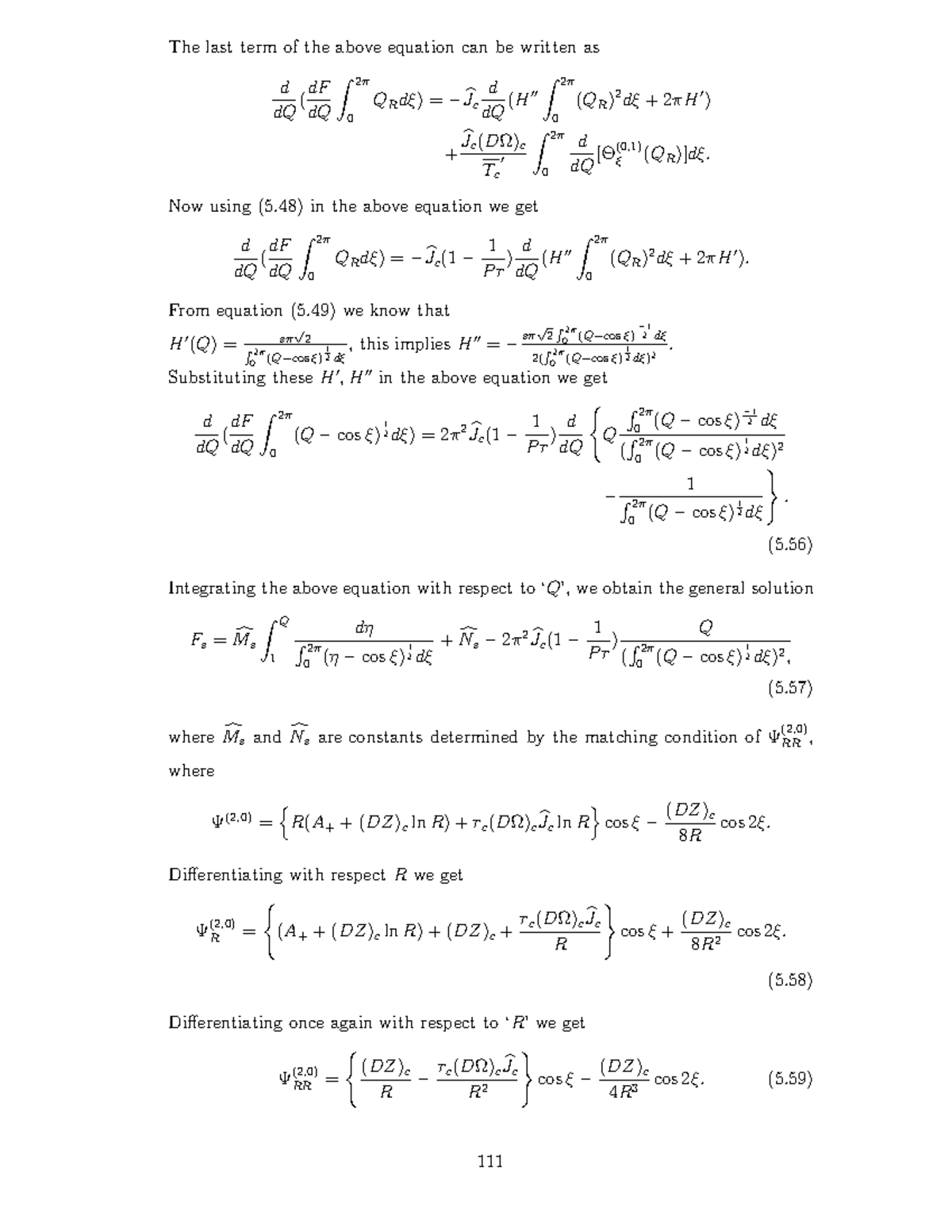 Nonlinear Instability Analysis-23 - The last term of the above equation ...