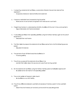Ch05 - Homework solutions for book problems on Business Accounting ...