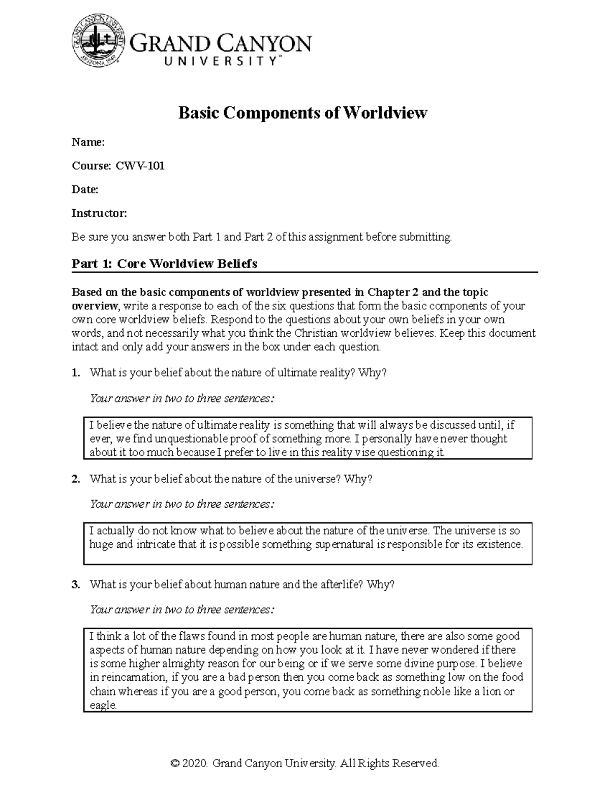 Cwv 101 Topic 1 Quiz 67 - 30j6jee