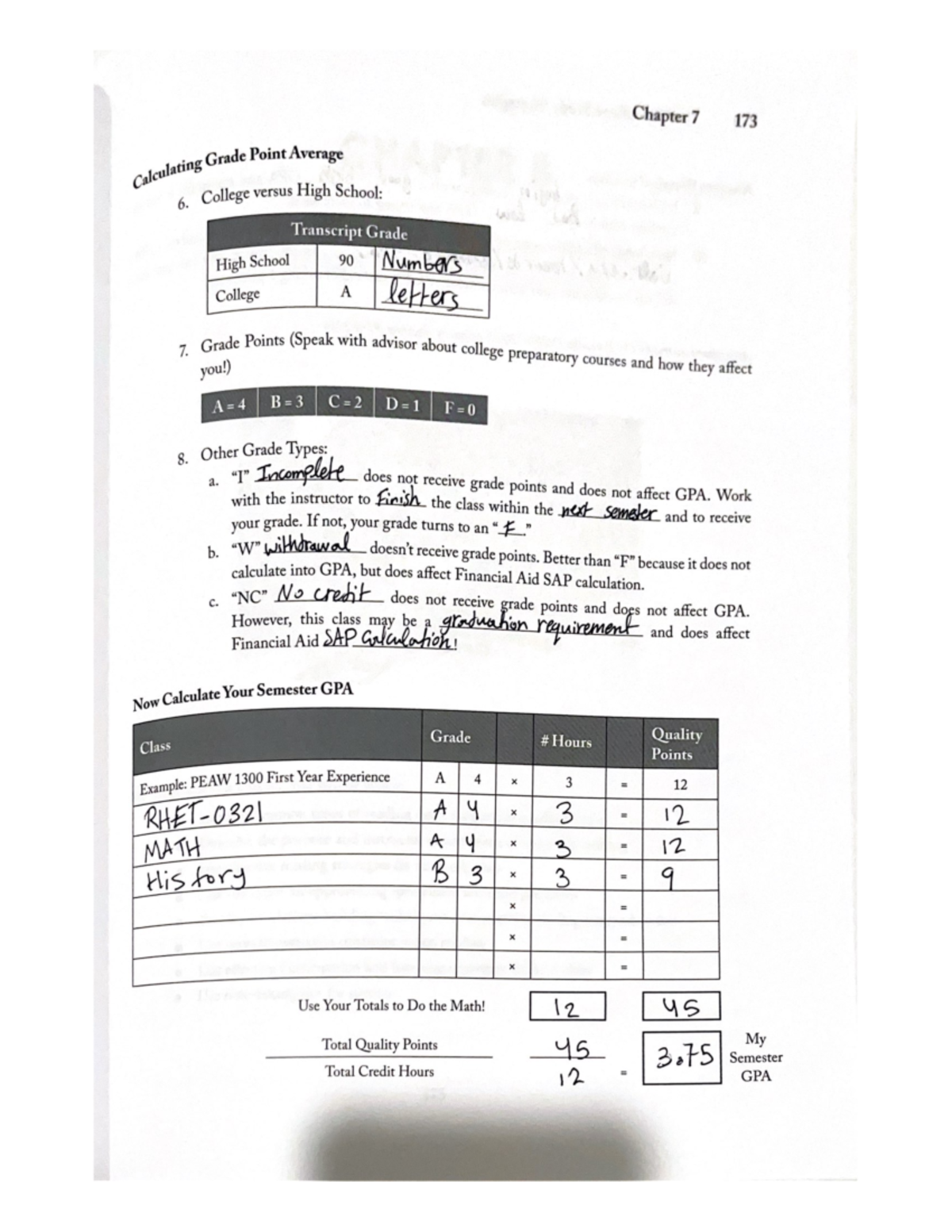 Chapter 7 flipped assignment - PEAW 1300 - Studocu