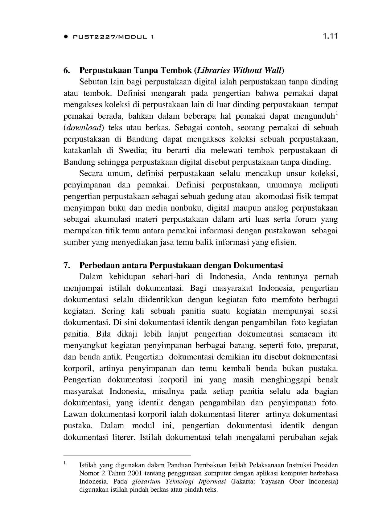 PUST2227-M1-3 - Istilah Pustaka Dan Perluasannya - PUST2227/MODUL 1 1 ...