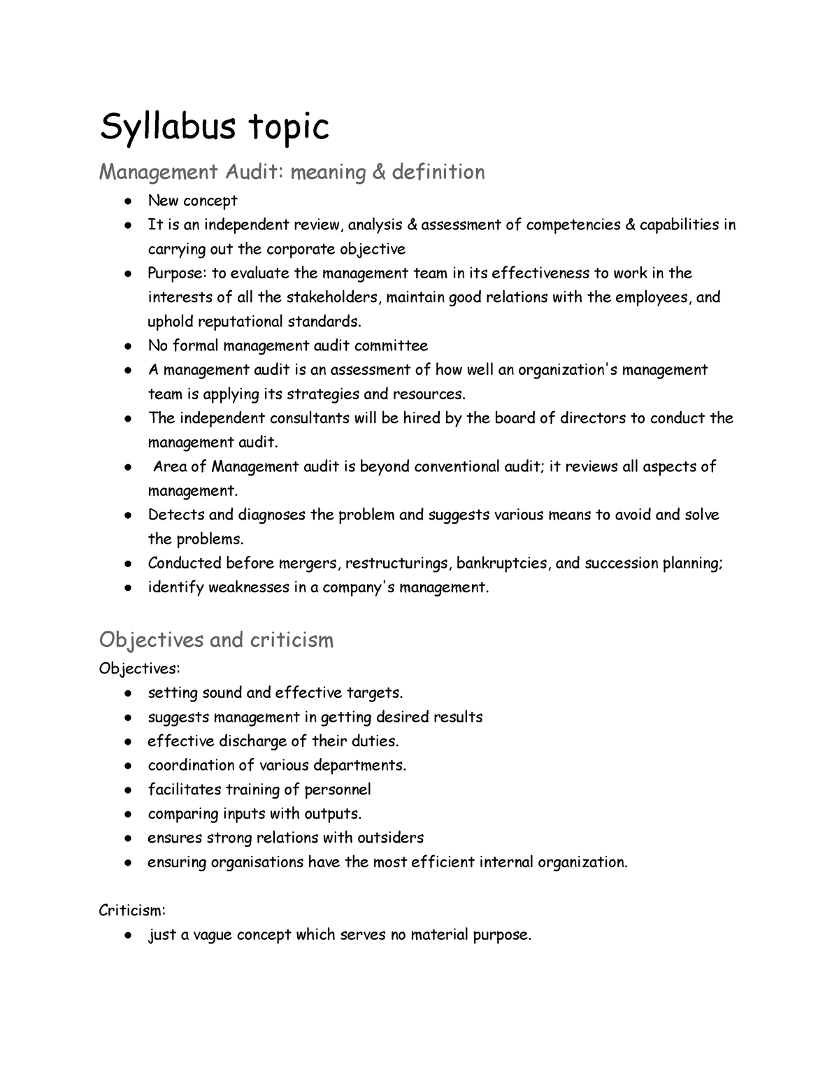 cma-unit-5-e2e2cd3d3edce-3d33-syllabus-topic-management-audit