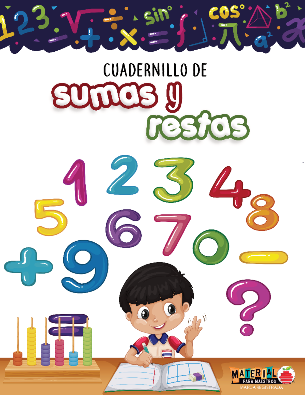 Cuaderno de sumas y restas - MARCA REGISTRADA materialparamaestros ...