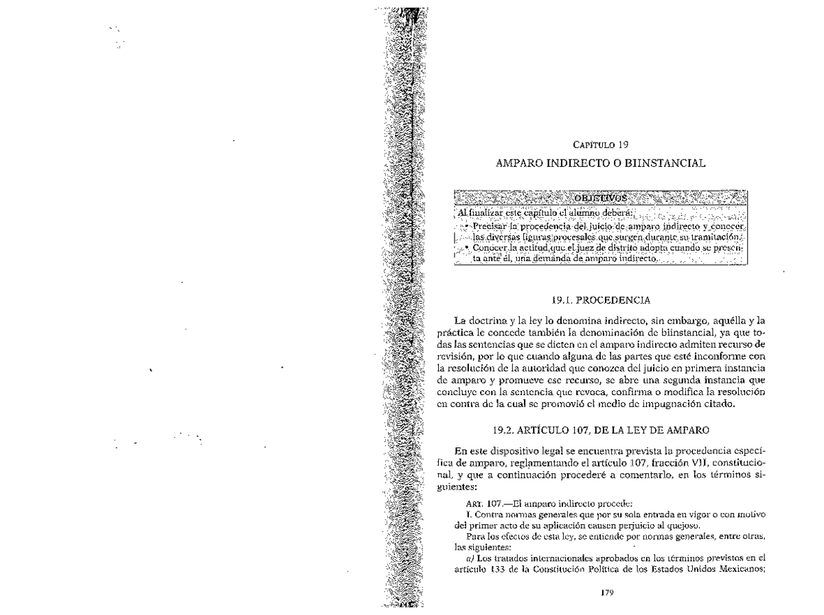Unidad 3 Amparo Indirecto RAÚL Chávez Castillo - Juicio de Amparo y