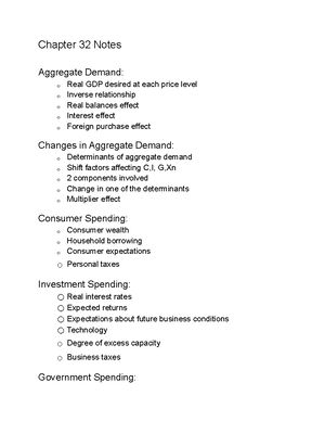 Chapter 34 Notes - Chapter 34 Notes Functions of Money Medium of ...