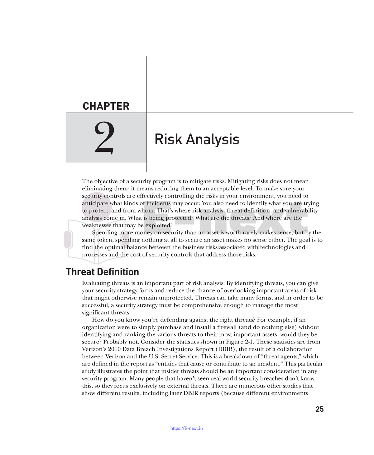 bachelor thesis risk analysis