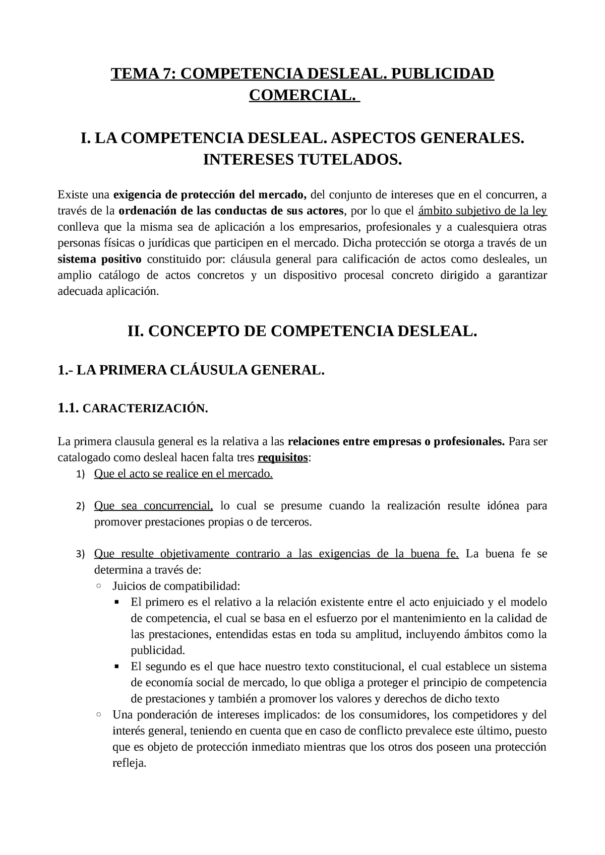 Mercantil Tema 7. Competencia Desleal Y Publicidad Comercial - TEMA 7 ...