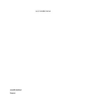 Lab 3 Report: Chemical Bonds and Reactions - CHM 113 - ASU - Studocu