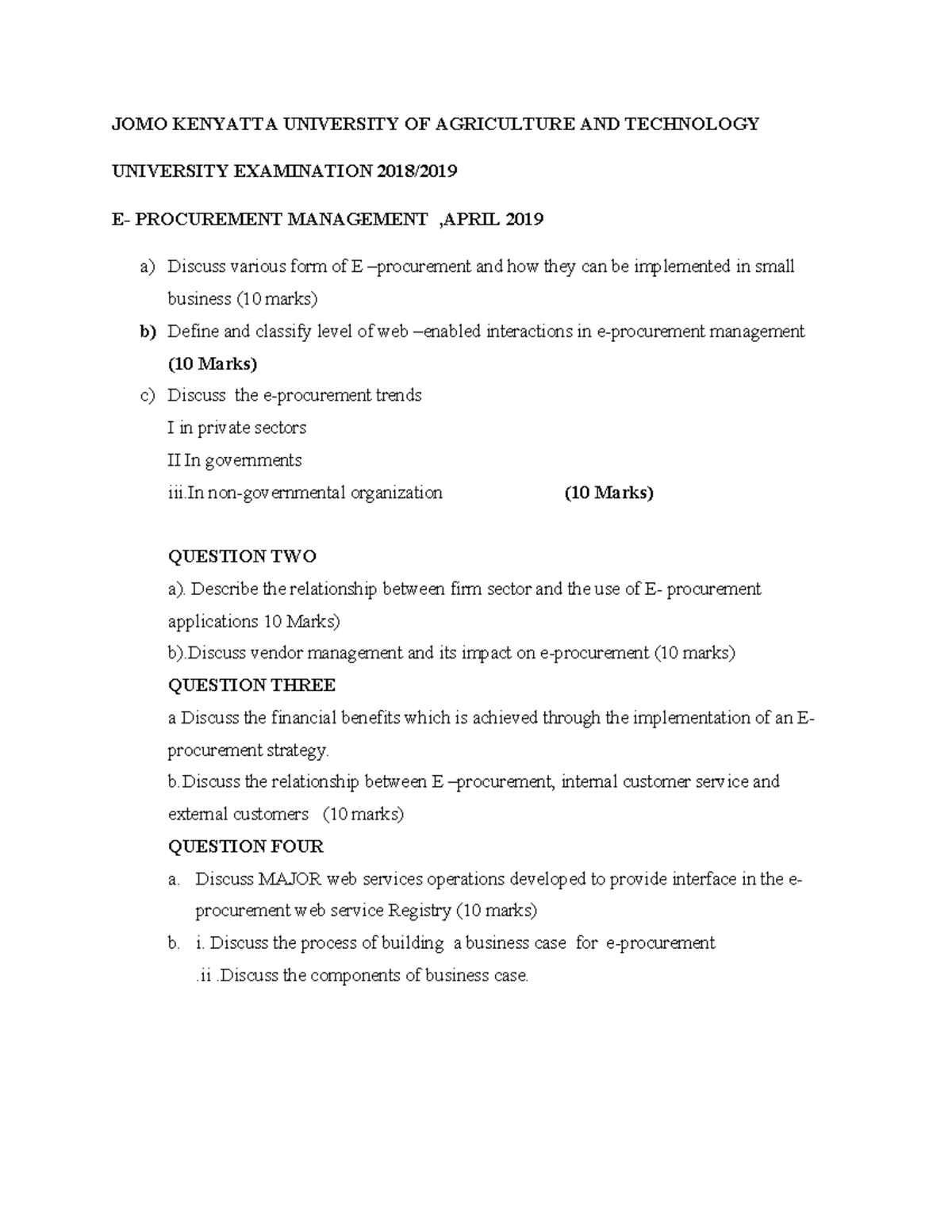 procurement research proposal topics in kenya