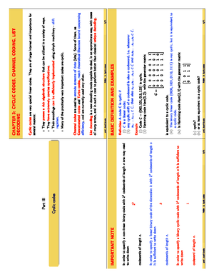 Linearblockcode - Information Theory And Coding - Studocu