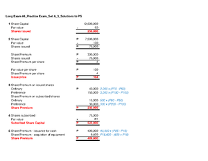 Exercise Set corporation - ACTBFAR: Exercise Set # 4 Term 3 , AY202 2 ...