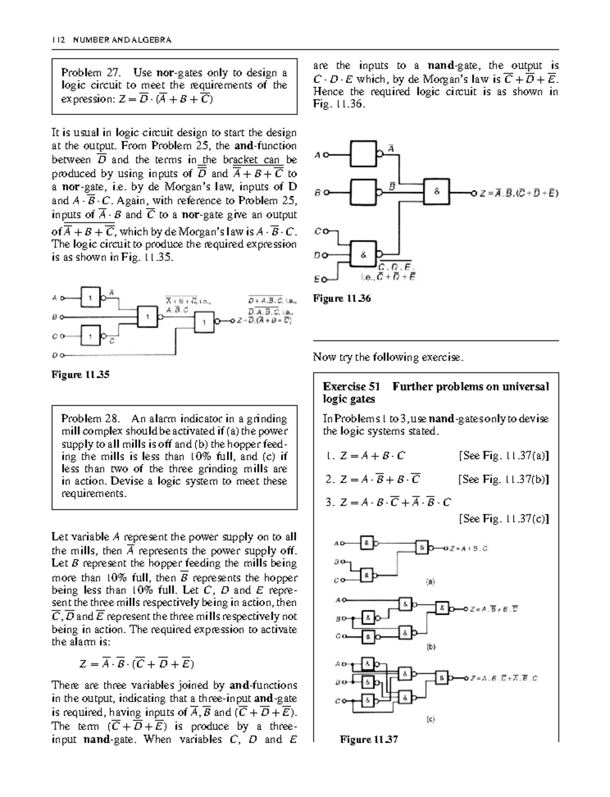 Bird higher engineering mathematics 14 - 112 NUMBER AND ALGEBRA Problem ...