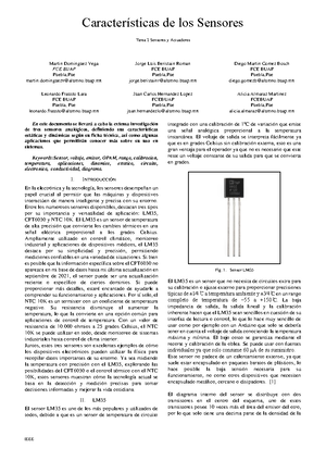 Práctica 3 SENSy ACT - sensor de gas - Resumen - Esta práctica de ...