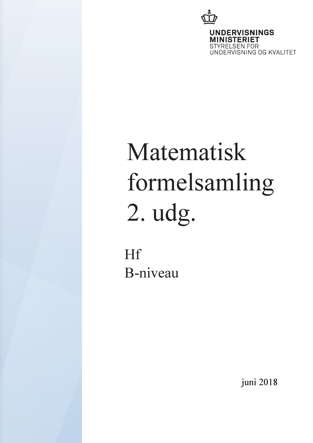 2011 23 Mat B Hf Formelsamling Feb 2019 - Hf B-niveau Matematisk ...