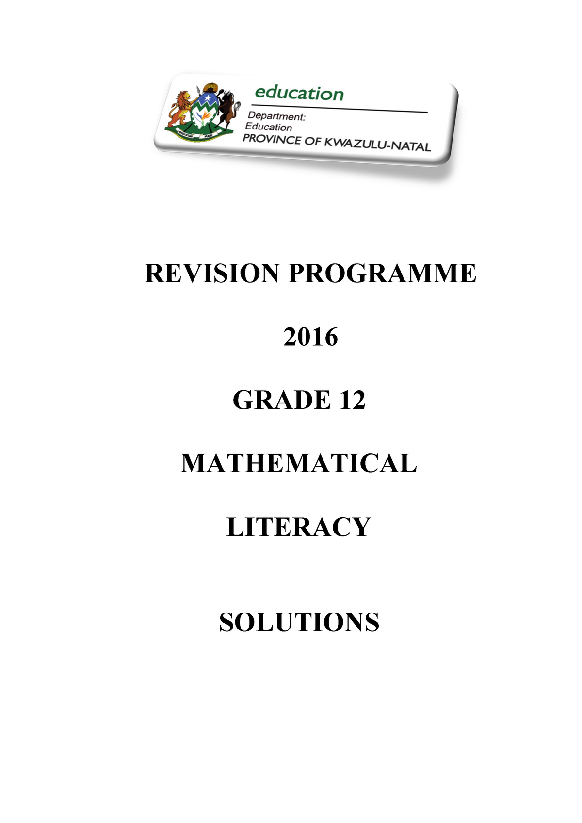 maths-lit-grade-12-exam-2016-answers-revision-programme-2016-grade