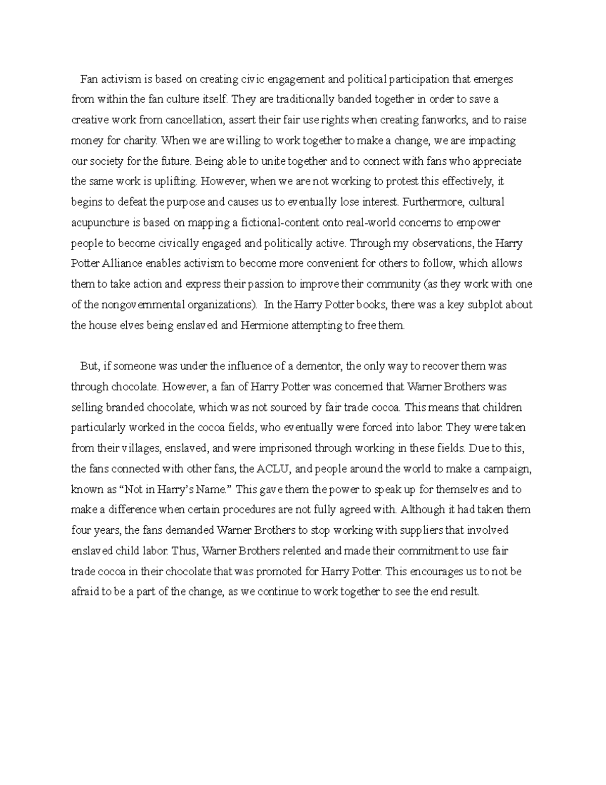 Discussion 4 (Don't copy my work, just an example assignment) Fan