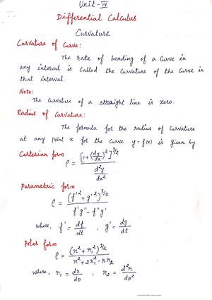 21MAB101T-Calculus And Linear Algebra - Calculus And Linear Algebra - B ...