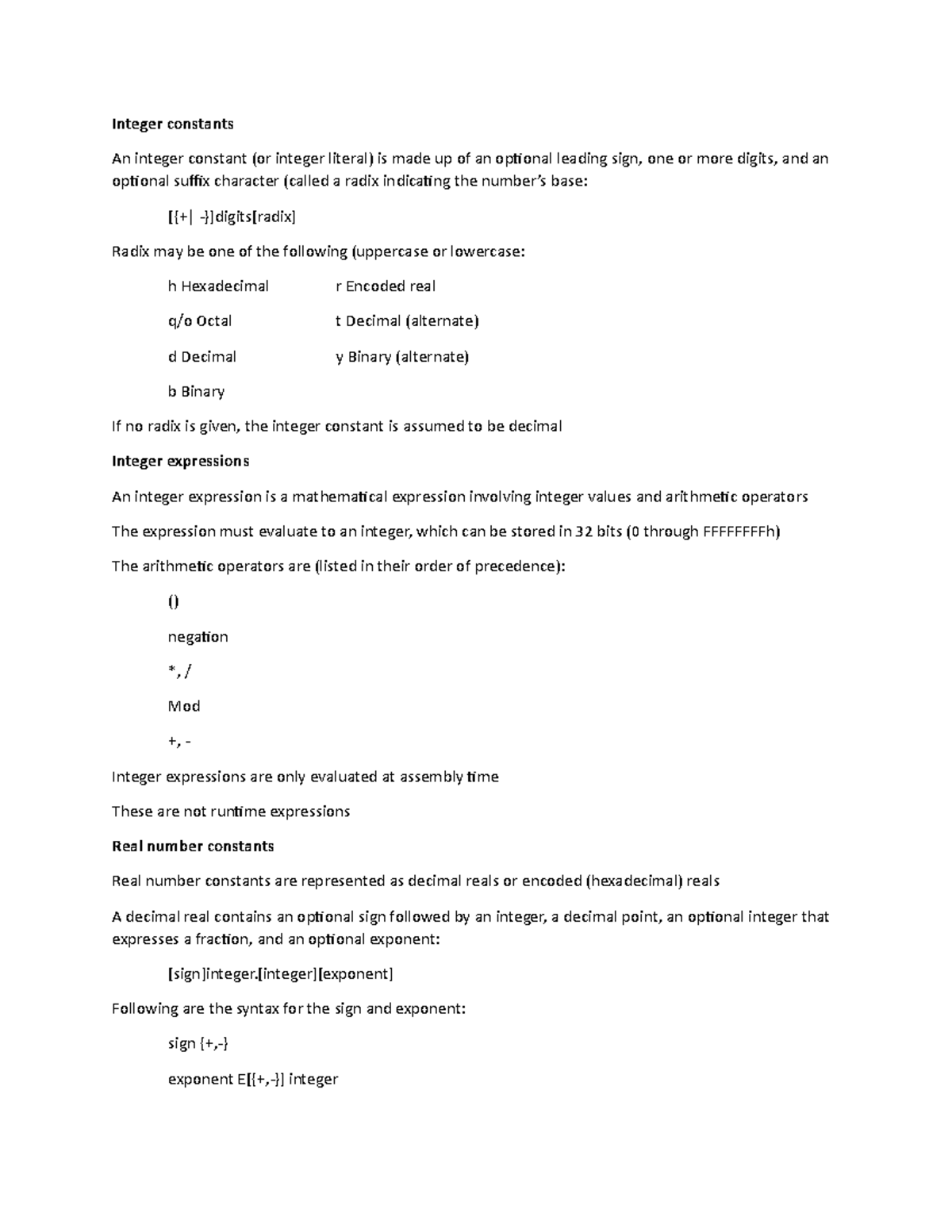 assembly-lesson-2-n-a-integer-constants-an-integer-constant-or