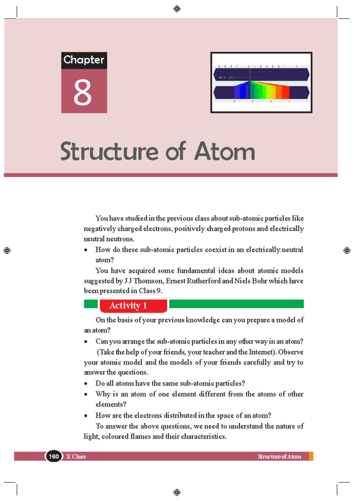 10th Class-AP-EM-Physics-8-Structure of Atom - 160 X Class Structure of ...