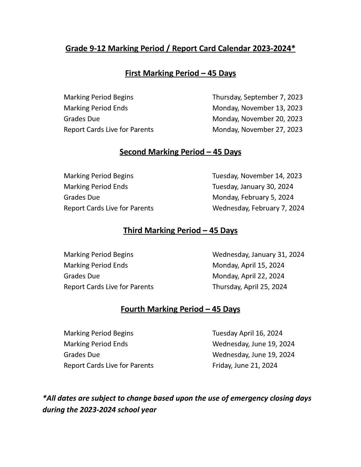 2023-2024-school-year-grades-9-12-marking-period-report-card-calendar