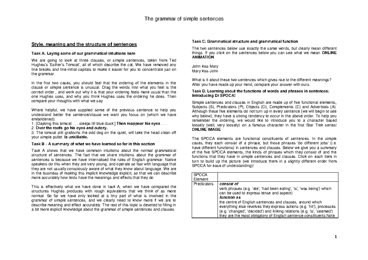 the-grammar-of-simple-sentences-style-meaning-and-the-structure-of