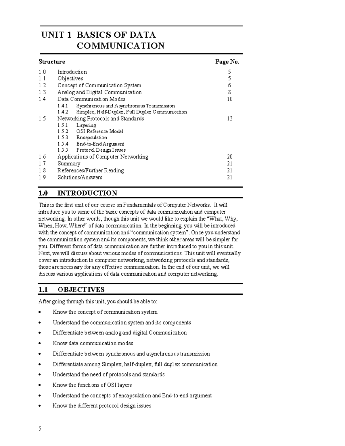 Unit 1 - Lecture notes 200 - Basics of Data UNIT 1 BASICS OF DATA ...