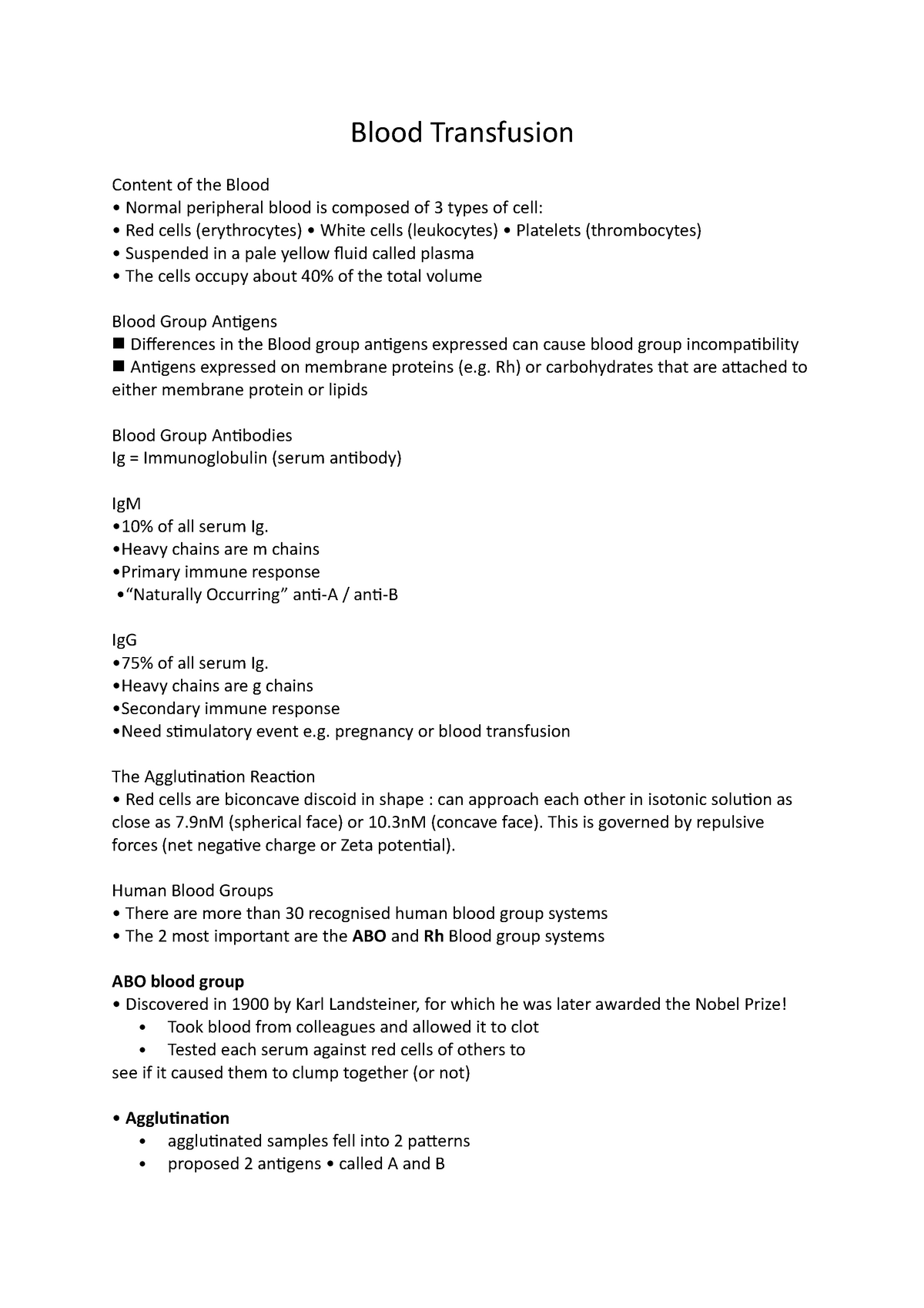 blood-transfusion-lecture-notes-semester-2-of-2nd-year-blood-transfusion-content-of-the