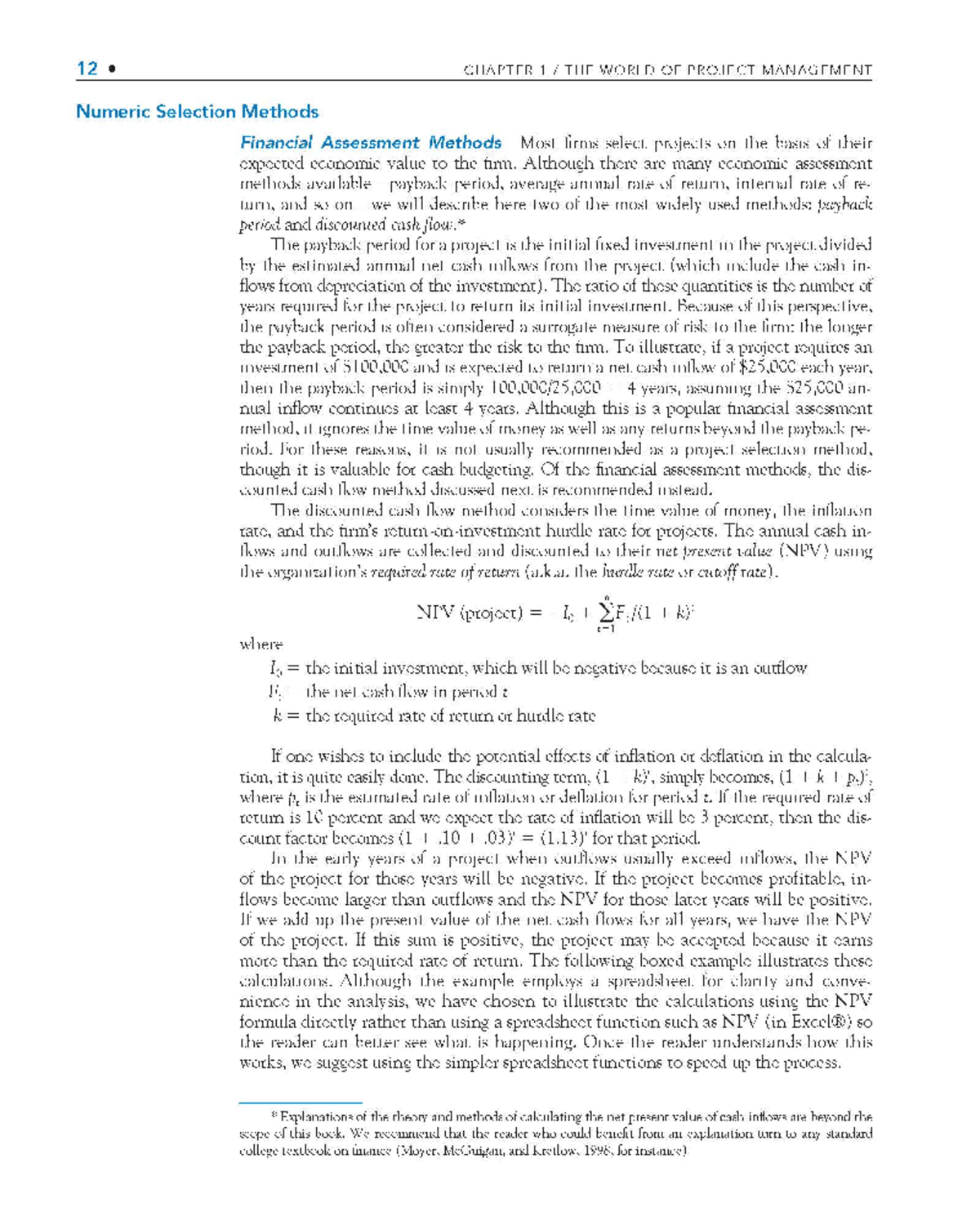 PROJECT MANAGEMENT IN PRACTICE Chapter 1 - Project Management - Studocu