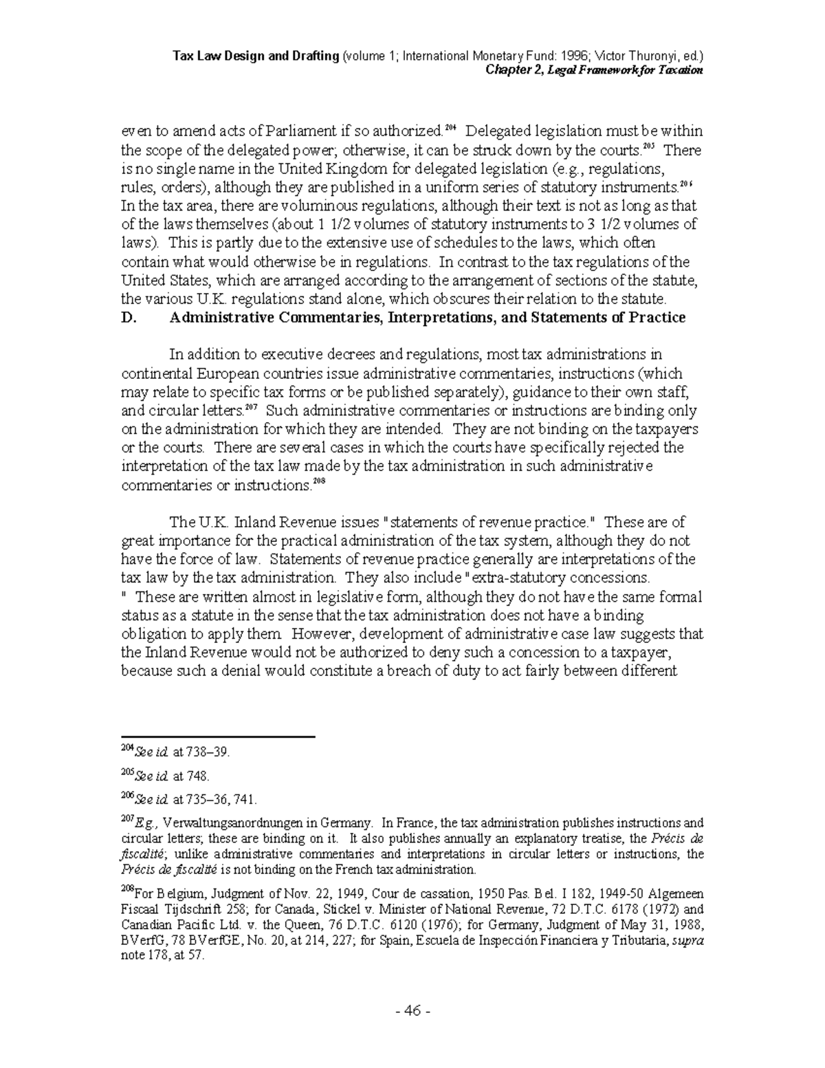 Ch2-16 - Tax Law Design and Drafting (volume 1; International Monetary ...